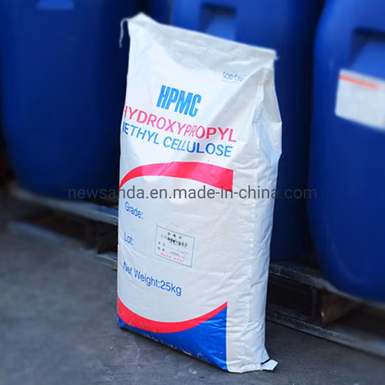 Produto químico diário amplamente utilizado do dentífrico da cerâmica da impressão plástica de couro de HPMC/HEC/CMC